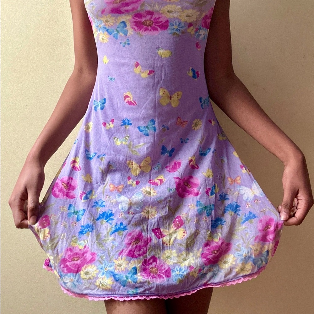 Cosabella mesh butterfly dress